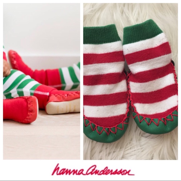 (SOLD) Hanna Andersson Moccasins - Picture 1 of 6